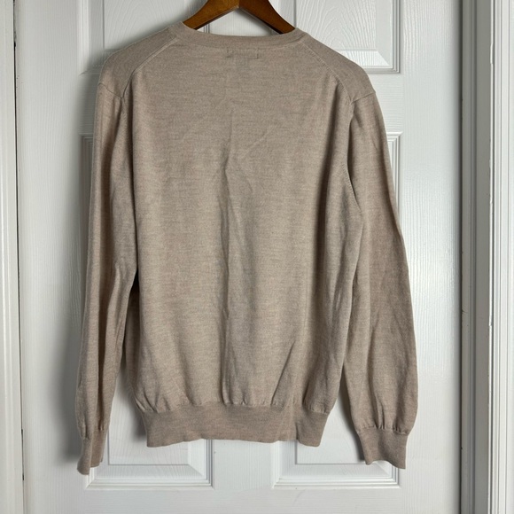 Joseph & Lyman Mens Extra Fine Merino Wool Pullover Knit Sweater - Picture 4 of 5